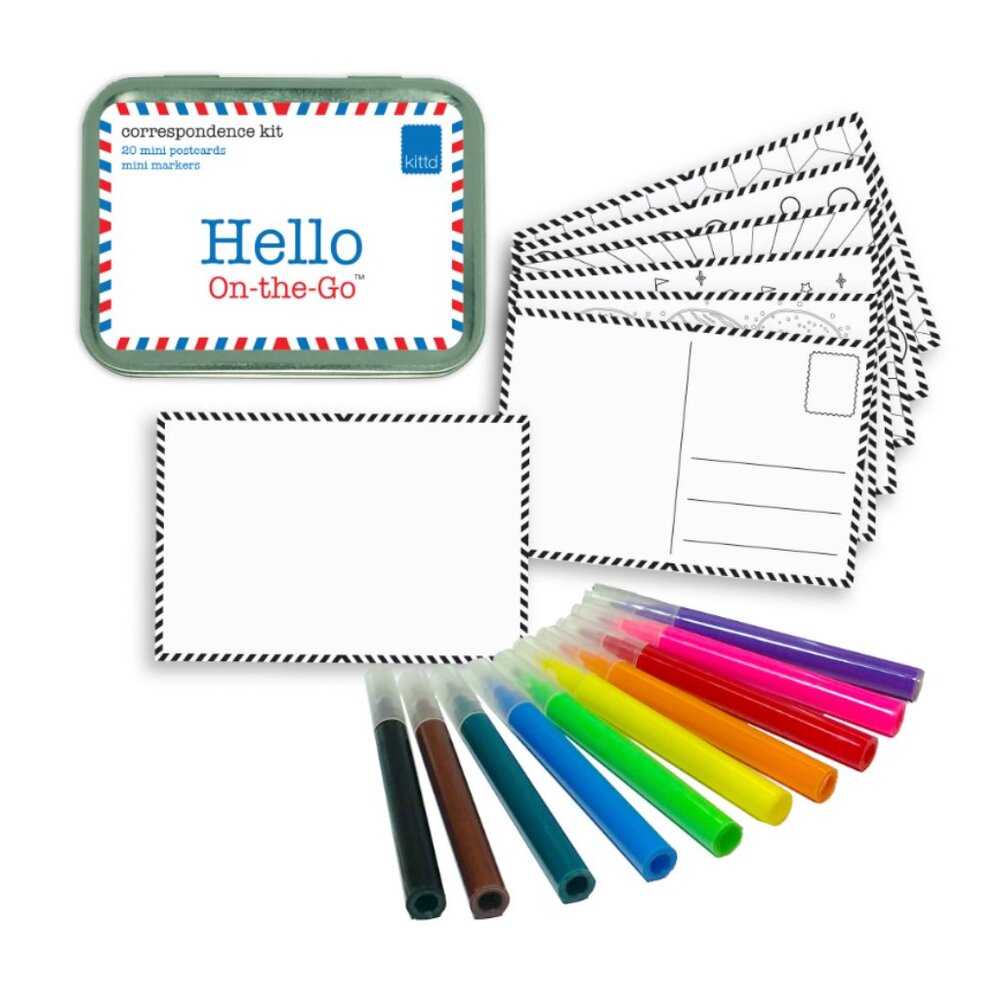 Hello On-the-Go Kids Postcard Play Set